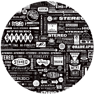 hi-fidelity sticker black